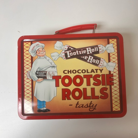 Tootsie Rolls Classic Vintage Metal Lunchbox - Picture 2 of 5